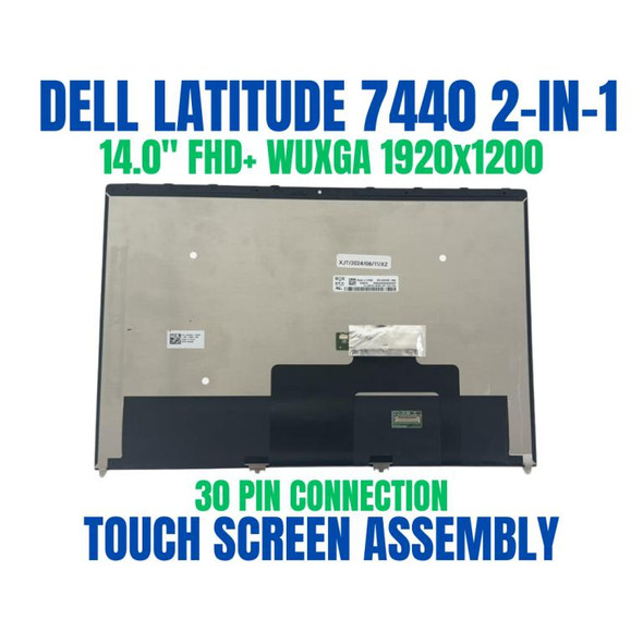 1 of 11-image forDell 054FJJ 2-IN-1 FHD Touch Screen LCD Digitizer Assembly 14"