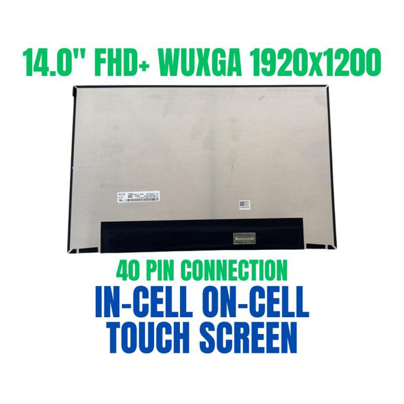 1 of 9-image forN140JCN-GE9 REV.C1 14" WUXGA IPS LCD Screen On-Cell Touch 40 Pin 0PGCWT