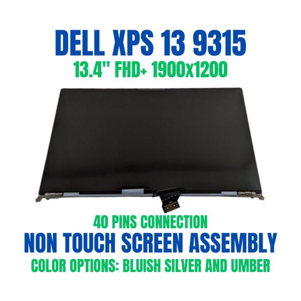 1 of 7-image for13.4" Dell XPS 13 9315 P153G001 LCD Non Touch Screen Complete Assembly Umber