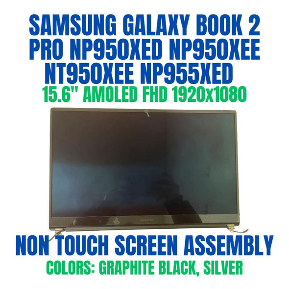 1 of 7-image forBA96-08370A 15.6" Samsung Galaxy NP950XED Series OLED FHD LCD Screen Assembly