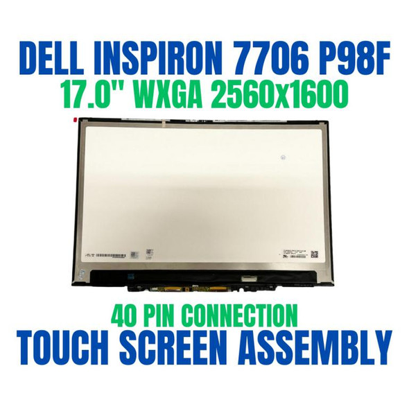 1 of 6-image forLP170WQ1 SP C1 Dell Inspiron 7706 LCD Touch Screen HV2FM 6MWPG 9k09h P98f