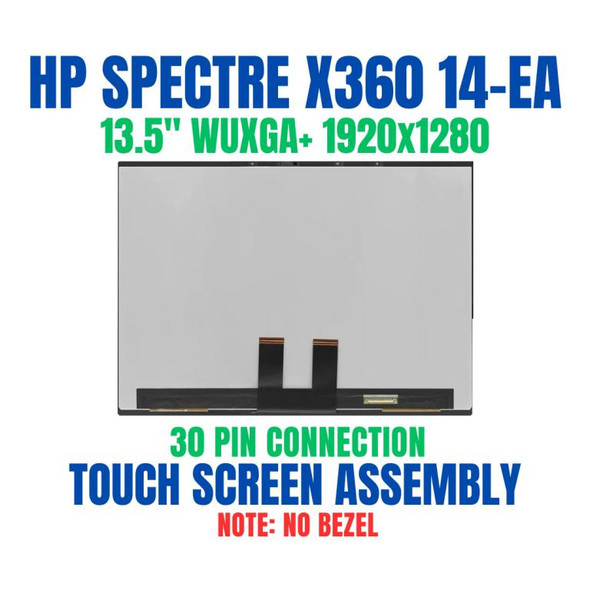 1 of 5-image forLCD Display Touch Screen Digitizer Assembly 13.5" LP135WU1-SPA1 30 Pin Replacement HP Spectre x360 14-EA 14T-EA 14-EA1492TU 14-EA1590TU 14-EA2000TU 1920x1280