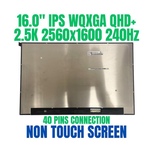 1 of 9-image forTL160ADMP03 WQXGA 2560x1600 240Hz 16" Display Non Touch