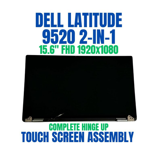 1 of 8-image for15" FHD LCD Screen Touch Display Assembly B150HAN01.1 0DKT39 Dell Latitude 9520 2-in-1