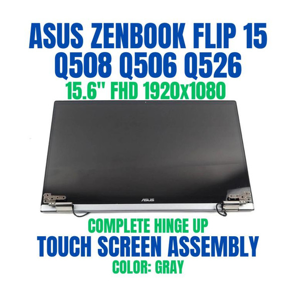 1 of 5-image forAsus Q526F Q526FA 15.6" FHD LCD Display Touch Screen Complete Assembly