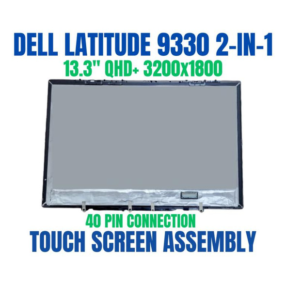 1 of 5-image forOEM Dell Latitude 9330 2-in-1 13.3" QHD+ Touch Screen LCD YWW8F