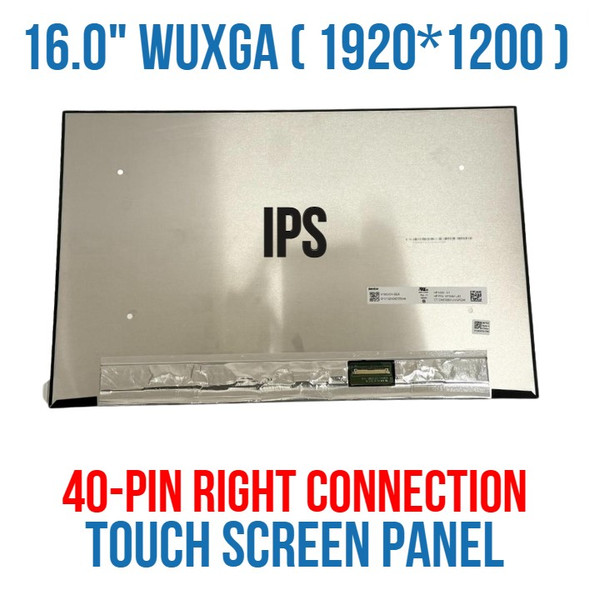 1 of 10-image forB160UAK01.3 IPS 16.0" Display Replacement Panel Matrix Laptop Screen