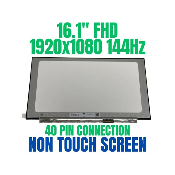 1 of 9-image forReplacement 16.1" M24892-LQ1 M24892-LQ2 HP Victus 16-D 40 Pin 144hz 1920x1080 LCD Screen Display LED Panel Non Touch
