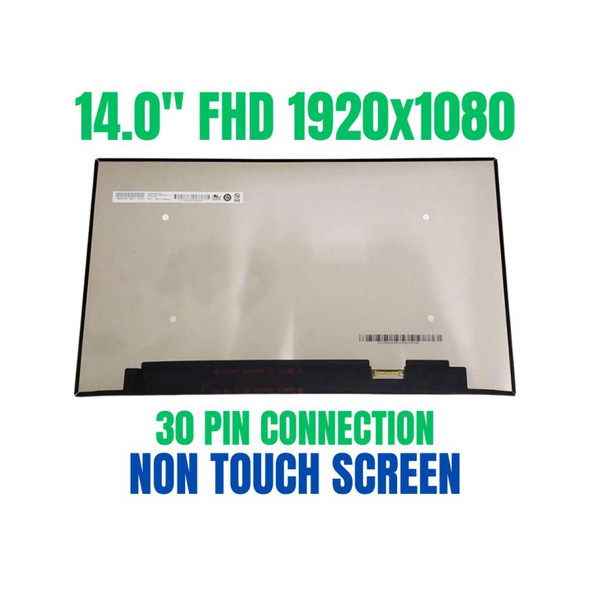 1 of 9-image for14" FHD 1920x1080 60HZ 30 Pin Connector LCD Screen Replacement LED Display M21389-001 B140HAN04.D HP Probook 440 G8 Non Touch