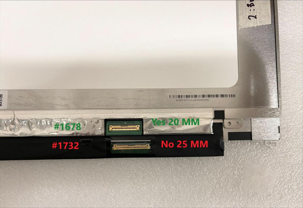 2 of 5-image for14.0" Screen Replacement Lenovo Thinkpad T490 20N3 Series LCD Display Panel 40 Pin 60HZ FHD 1920x1080 Touch