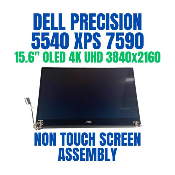 1 of 8-image for15.6" Dell XPS 15 7590 7590-K6XWV OLED 4K UHD 3840x2160 Laptop Display Panel