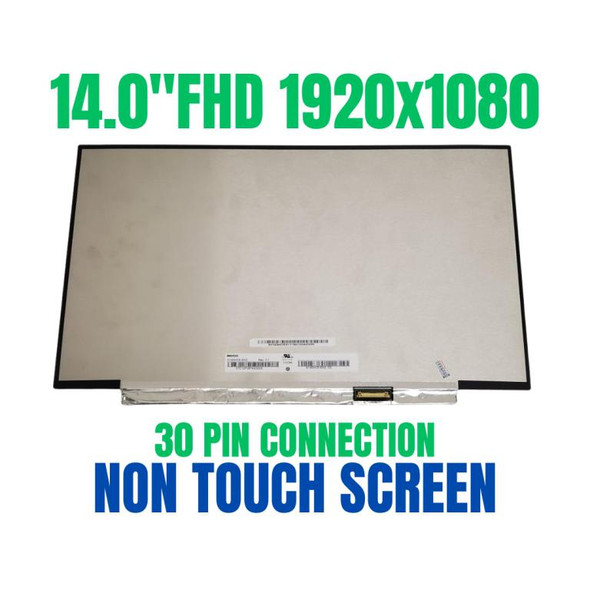 1 of 8-image forReplacement Screen 14.0" FHD 1920x1080 Asus ZenBook 14 UX425EA 60Hz LCD 30 Pin Display Panel Non Touch