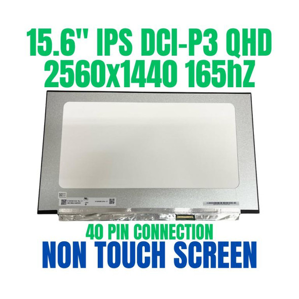1 of 7-image forReplacement 15.6" N156KME-GNA NE156QHM-NY2 40 Pin 165Hz 2560X1440 LCD Screen Display LED Panel Non Touch