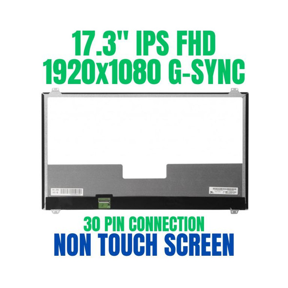 1 of 4-image for17.3" Led FHD Laptop Lcd Screen Matte Lg Philips Lp173wf4(sp)(d1)