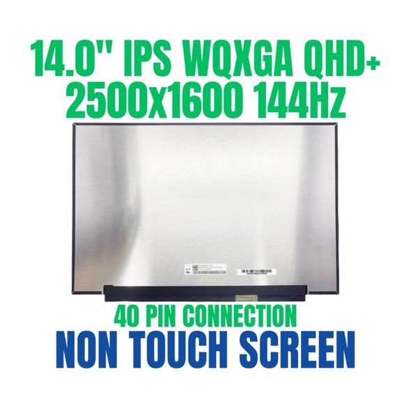 1 of 1-image forNE140QDM-NX4 V18.0 14.0" 2560x1600 Laptop Display LED LCD Screen