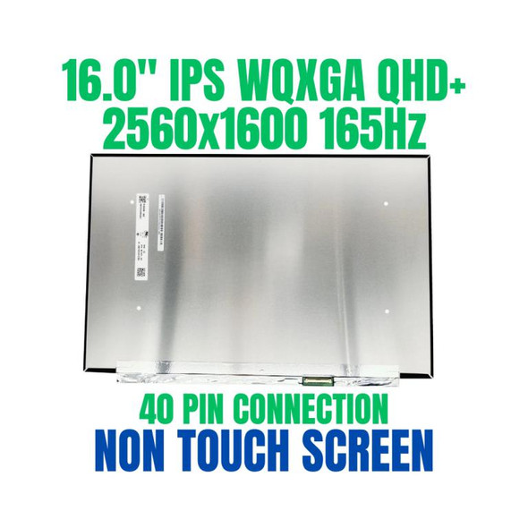 1 of 3-image forN160GME-GQ2 16" IPS 165Hz Laptop LCD Screen Replacement Display Panel 2560x1600