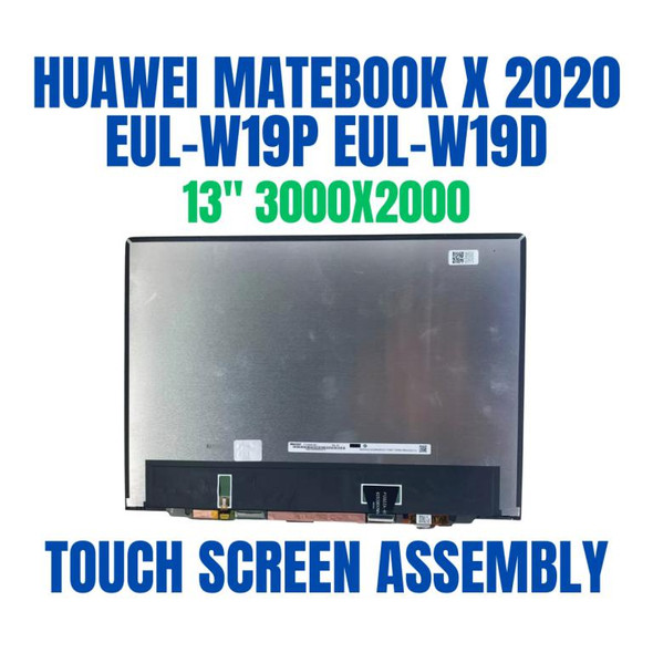 1 of 7-image for13" LCD Screen Touch HUAWEI Matebook X 2020 EUL-W19P EUL-W19D 3000x2000