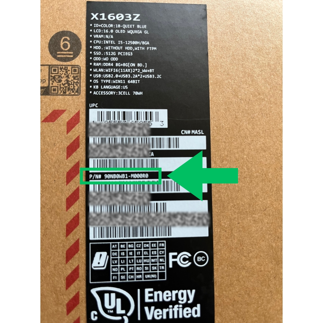 Asus Pre-Verification Tool Example