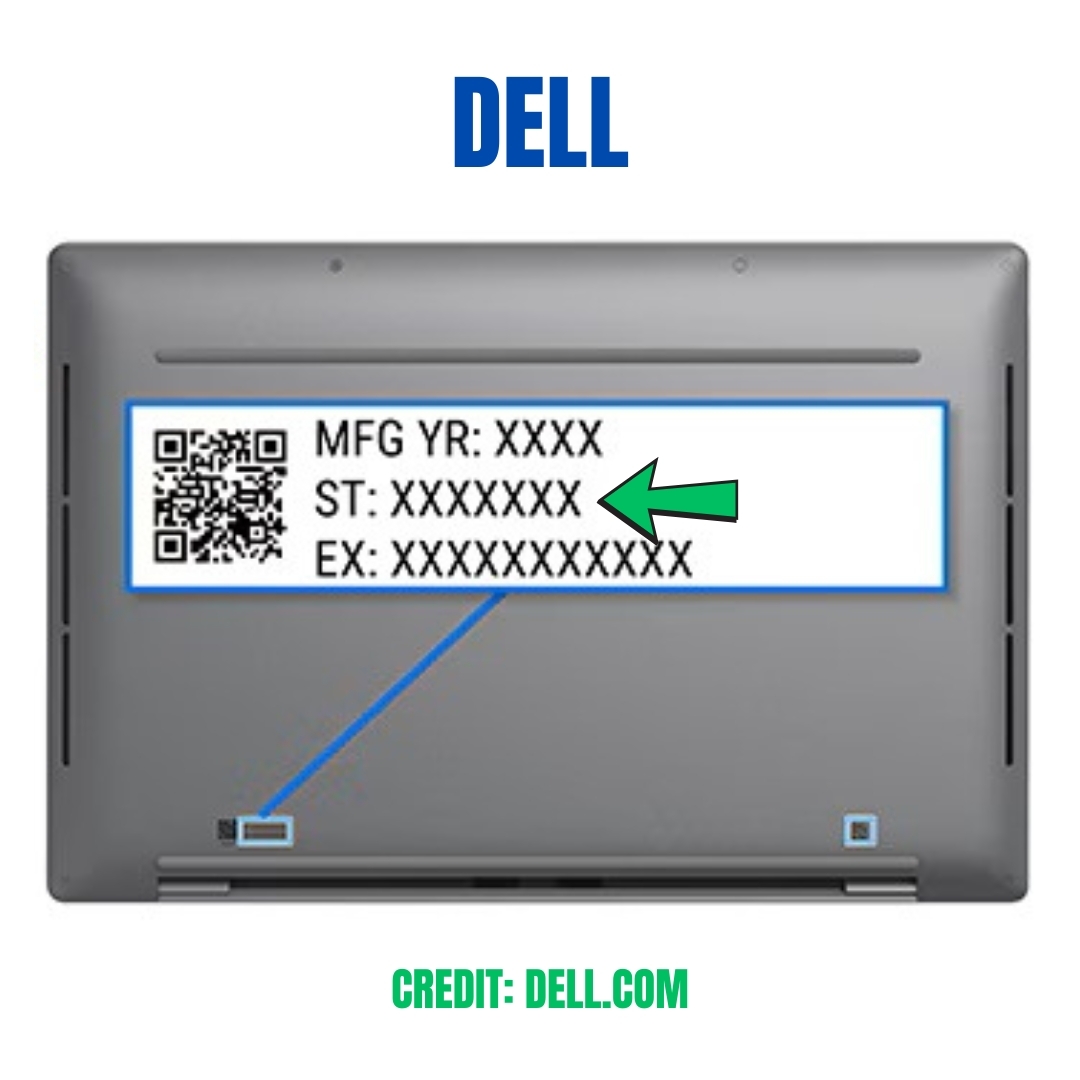 Dell Serial Number Location