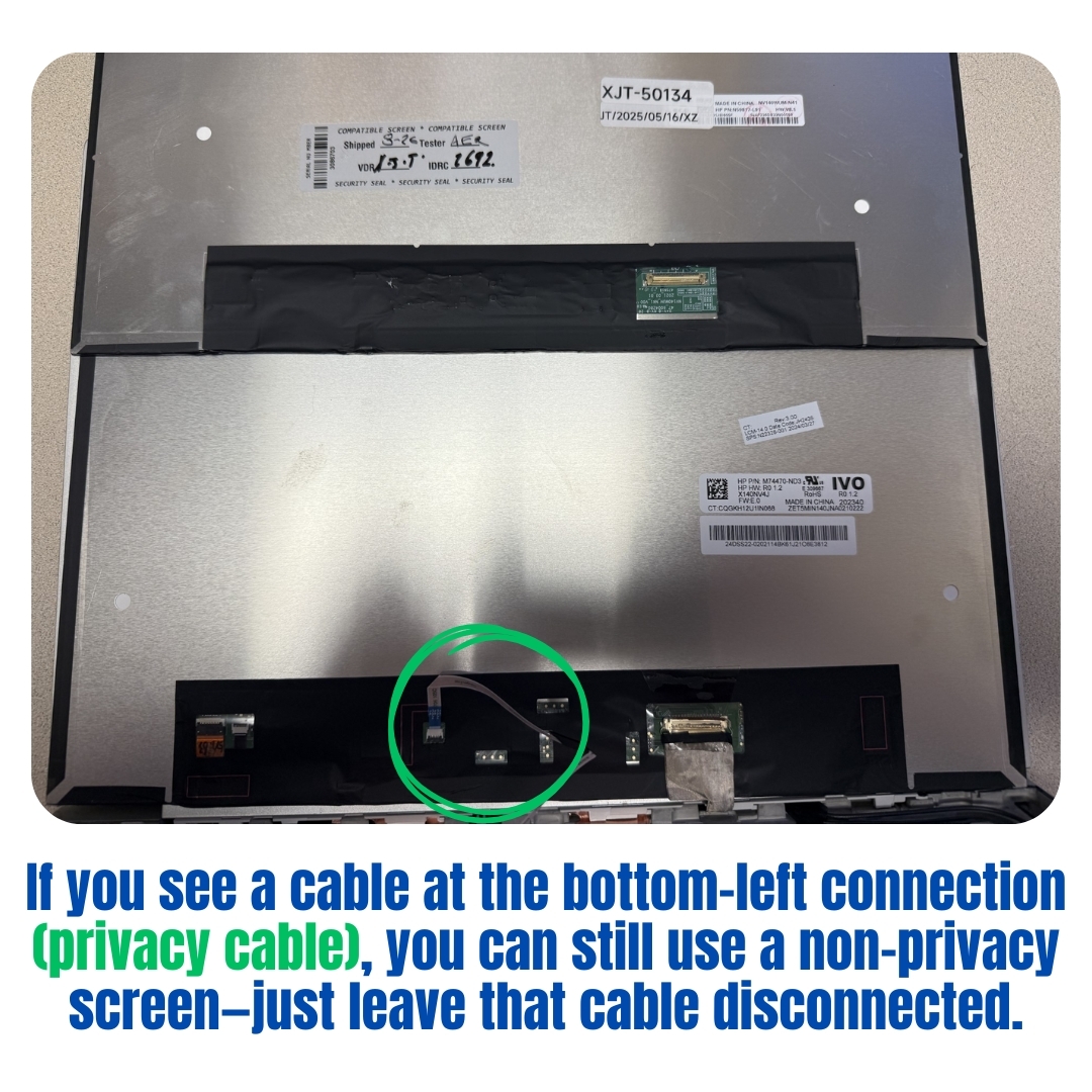 Privacy Cable Connection