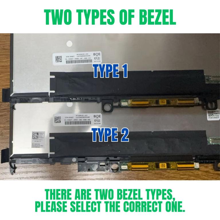 Bezel Type 1 example for comparison