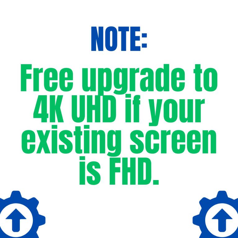 4K UHD Upgrade Image