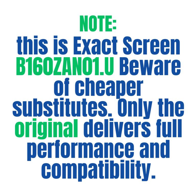 Exact Screen B160ZAN01.U