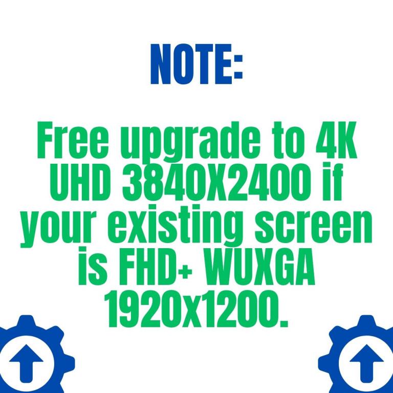 Free Upgrade FHD+ to 4K