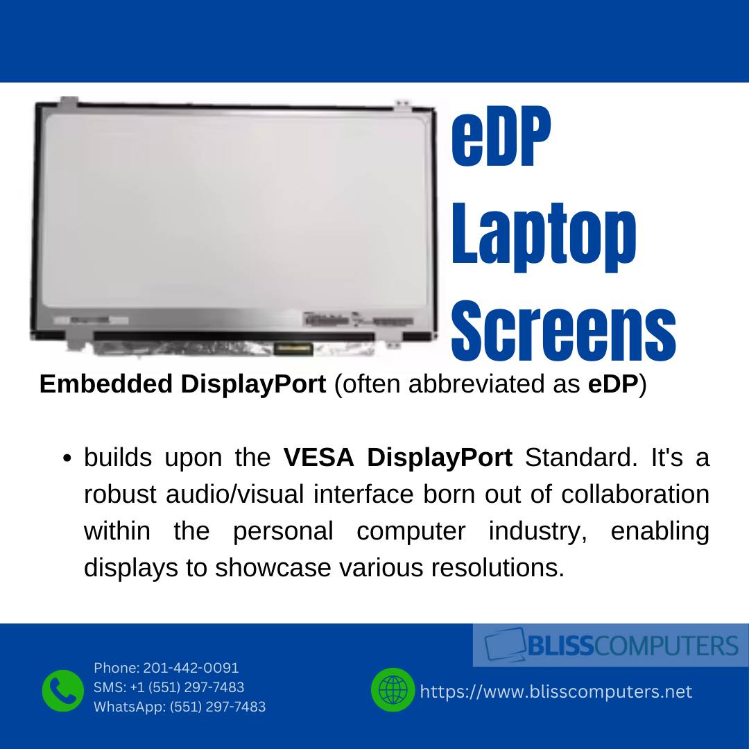Amazon Edv Computer Screen eDP Laptop Screens (#1502) - Bliss Computers