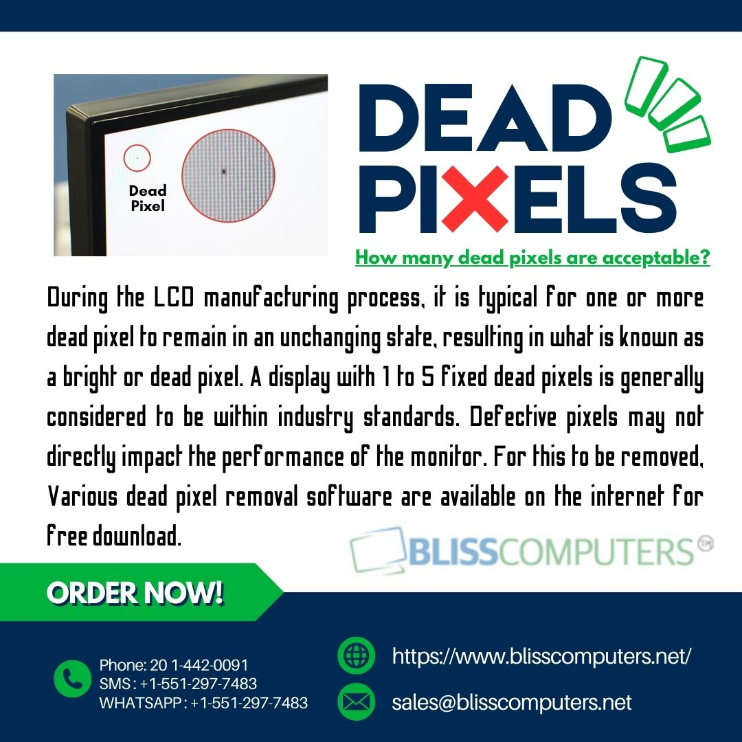 DEAD PIXELS (#1522) - Bliss Computers