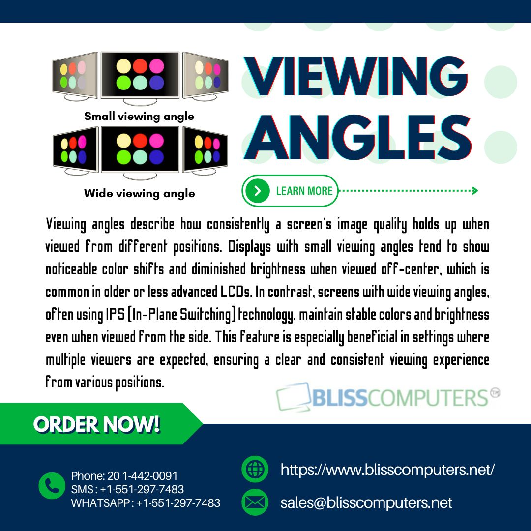 VIEWING ANGLES (#1529) - Bliss Computers