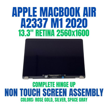 OEM MACBOOK AIR 13 M1 2020 A2337 LCD RETINA Display 661-16808 Rose
