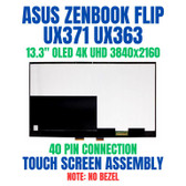 1 of 9-image forAsus UX363EA-2K 13.3" UHD WV Touch Assembly Screen 90NB0RZ2-R22002