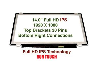 AUO B140HAN02.1 (14-inch FHD IPS Laptop Replacement Screen/1920x1080/30-pin eDP/Non-Touch/Matte)