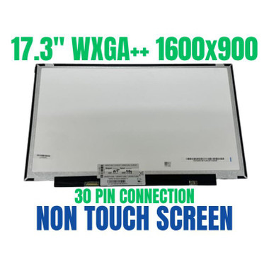Écran 17,3" LED N173FGA-E34 – Dalle De Remplacement 1600x900, 30 Pins, Avec Fixations, Neuf