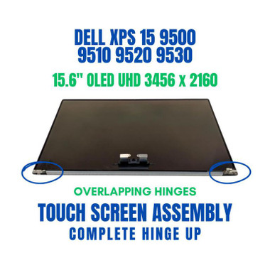 Repose-poignets Avec Clavier AZERTY Français Rétroéclairé Pour Dell XPS 9500/9510/9520/9530 – YJMW4 + M5T8J, Neuf