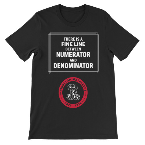 “Ridgetop Mathletes - Black” Kids’ Sizes