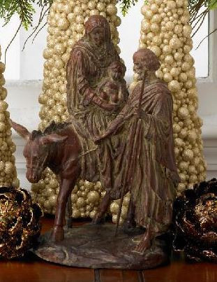 *LAST ONE* Nativity, Holy Family Riding On Donkey