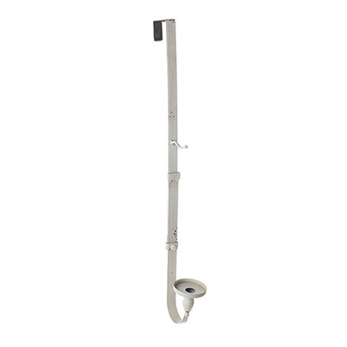 Wreath Hanger, Adjustable Over The Door Iron With With Candle Holder Wreath Hanger, Adjustable Over The Door Iron With With Candle Holder