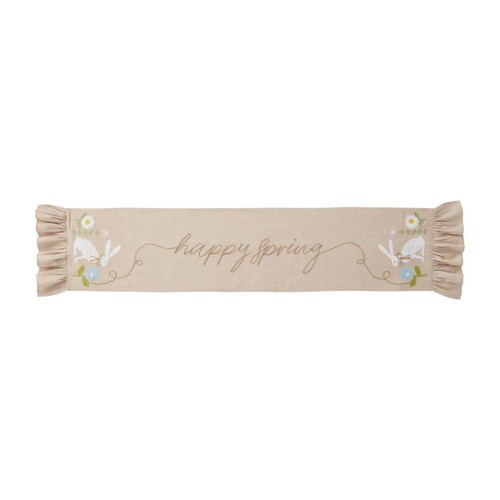 Table Runner, Happy Spring Bunny