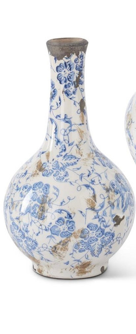 *SOLD OUT* Vase, Blue and White Genie, MEDIUM