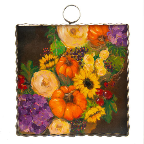 Gallery Art, Mini Fall Wreath Up Close 6x6 Gallery Art, Mini Fall Wreath Up Close 6x6