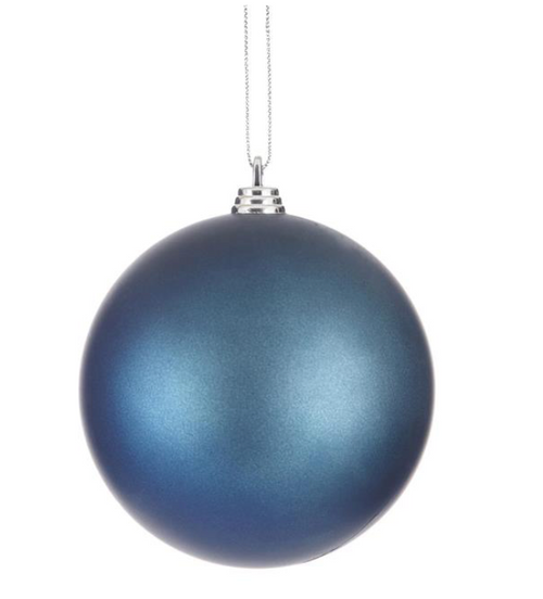 Ornament, Matte Blue 5" Ornament, Matte Blue 5"