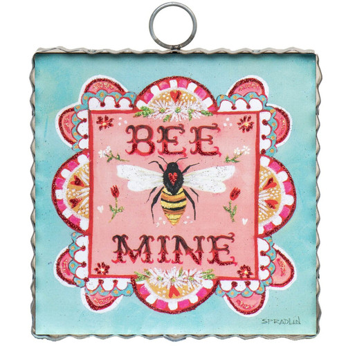 Gallery Art, Mini Bee Mine Print 6x6