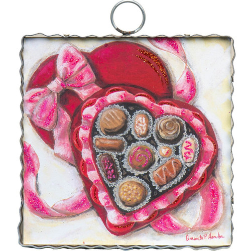 Gallery Art, Mini Box of Chocolates 6x6