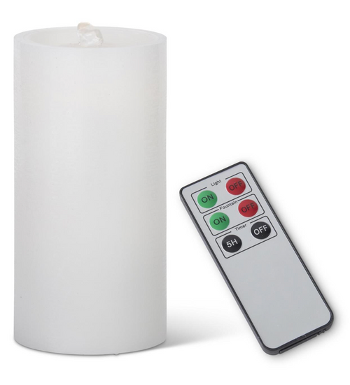 Fountain Candle , White