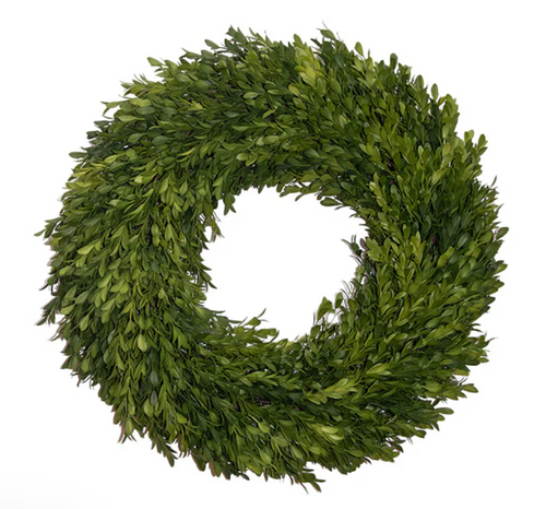 Boxwood Wreath, 18" Round