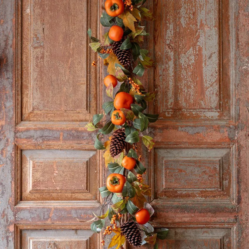 Autumn Persimmon Garland Autumn Persimmon Garland