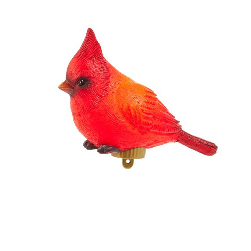 Ornament, Cardinal Lighted Clip-On Ornament