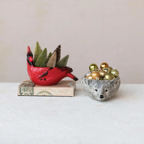 Bowl, Cardinal Shaped Bowl